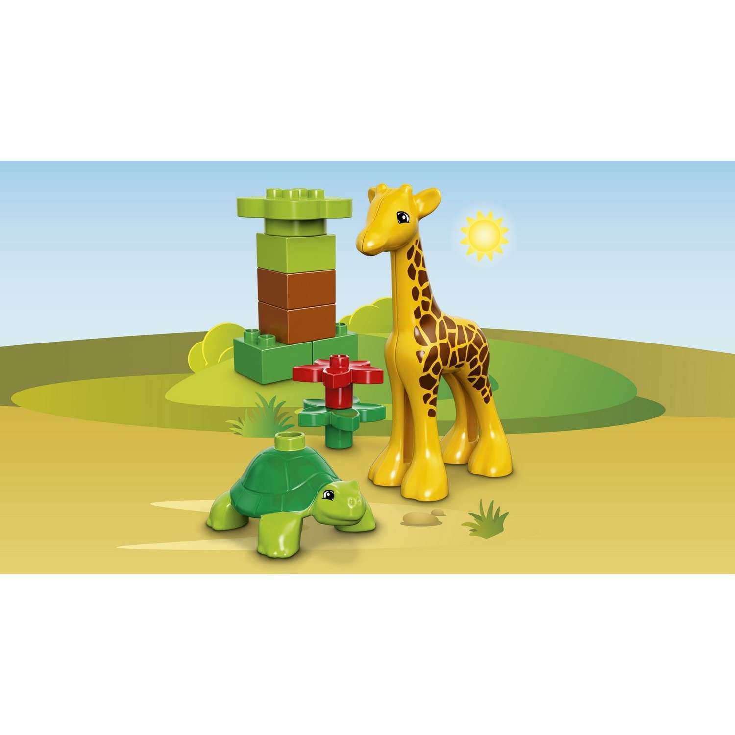 Конструктор LEGO DUPLO Вокруг света: малыши блочный - фото 5