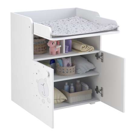 Комод Polini kids French 1270 Teddy Белый