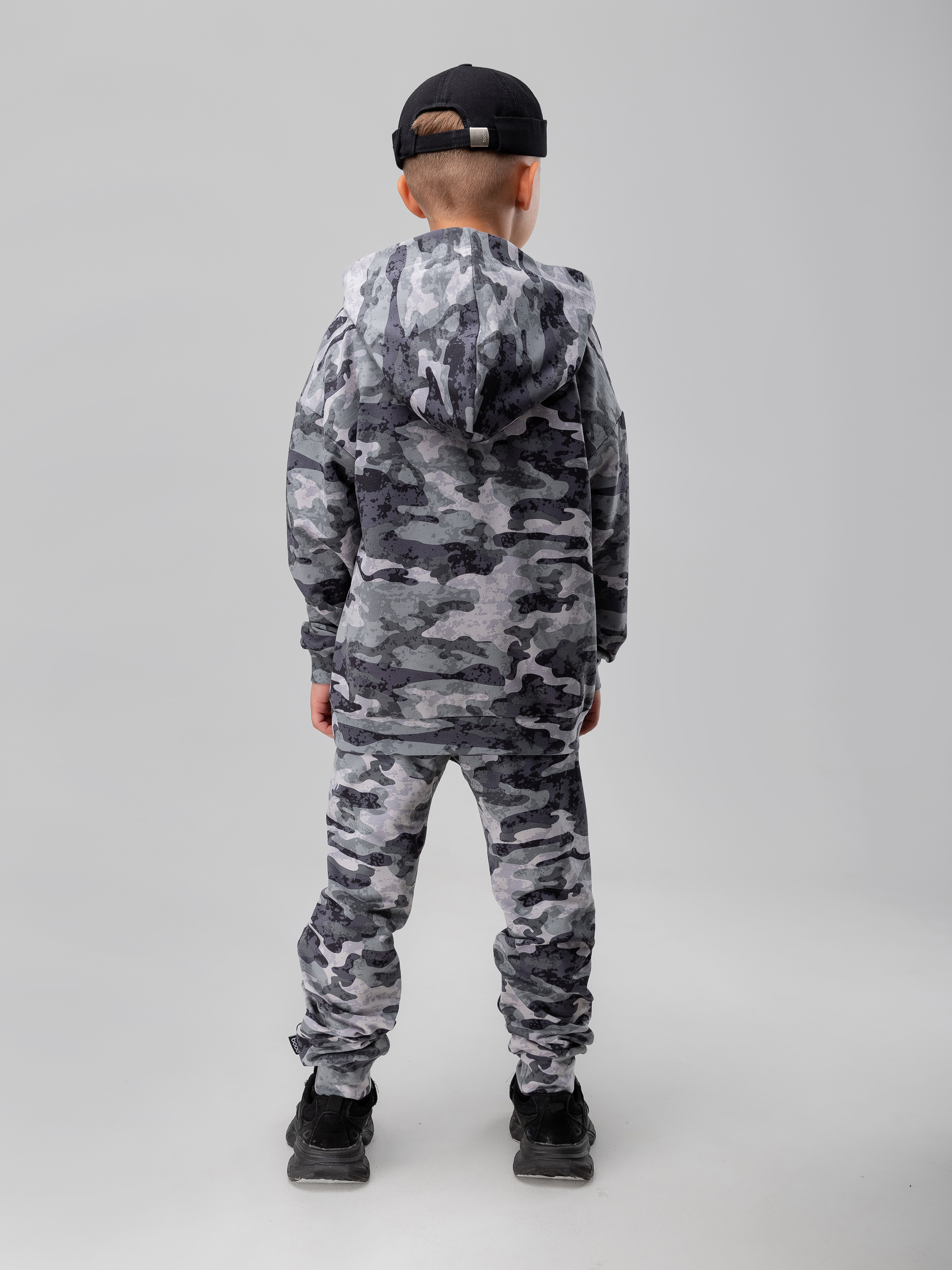 Костюм спортивный Bodo 11-335МU_темно-серый камуфляж - фото 3