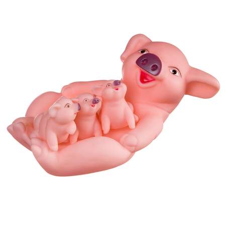 Игрушка Bondibon для ванной Свинья с поросятами