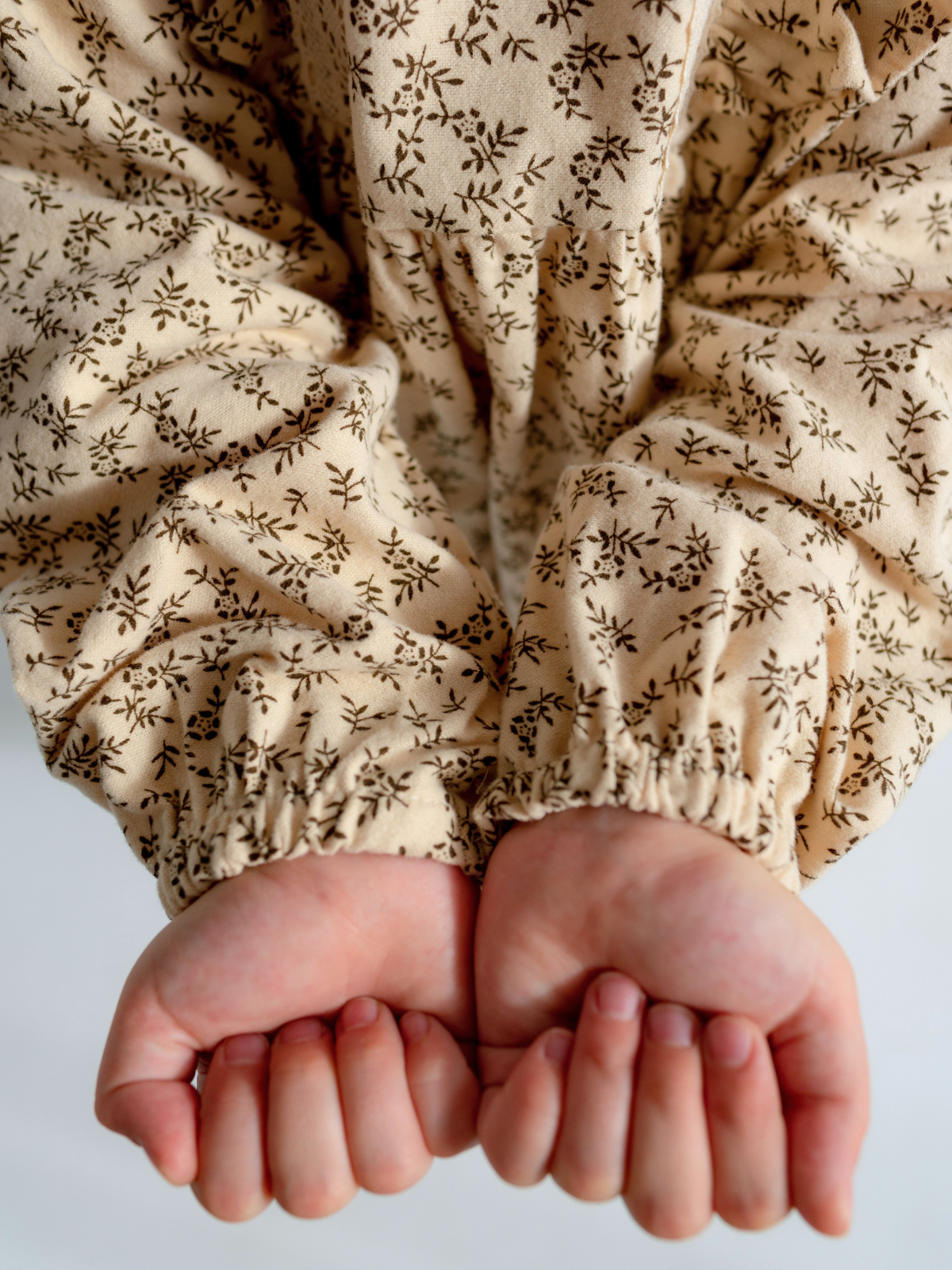 Платье MOUN платье_фланель/кружево_осень/беж - фото 6