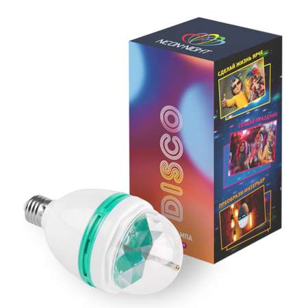 Светодиодная диско-лампа Е27 NEON-NIGHT 601-253