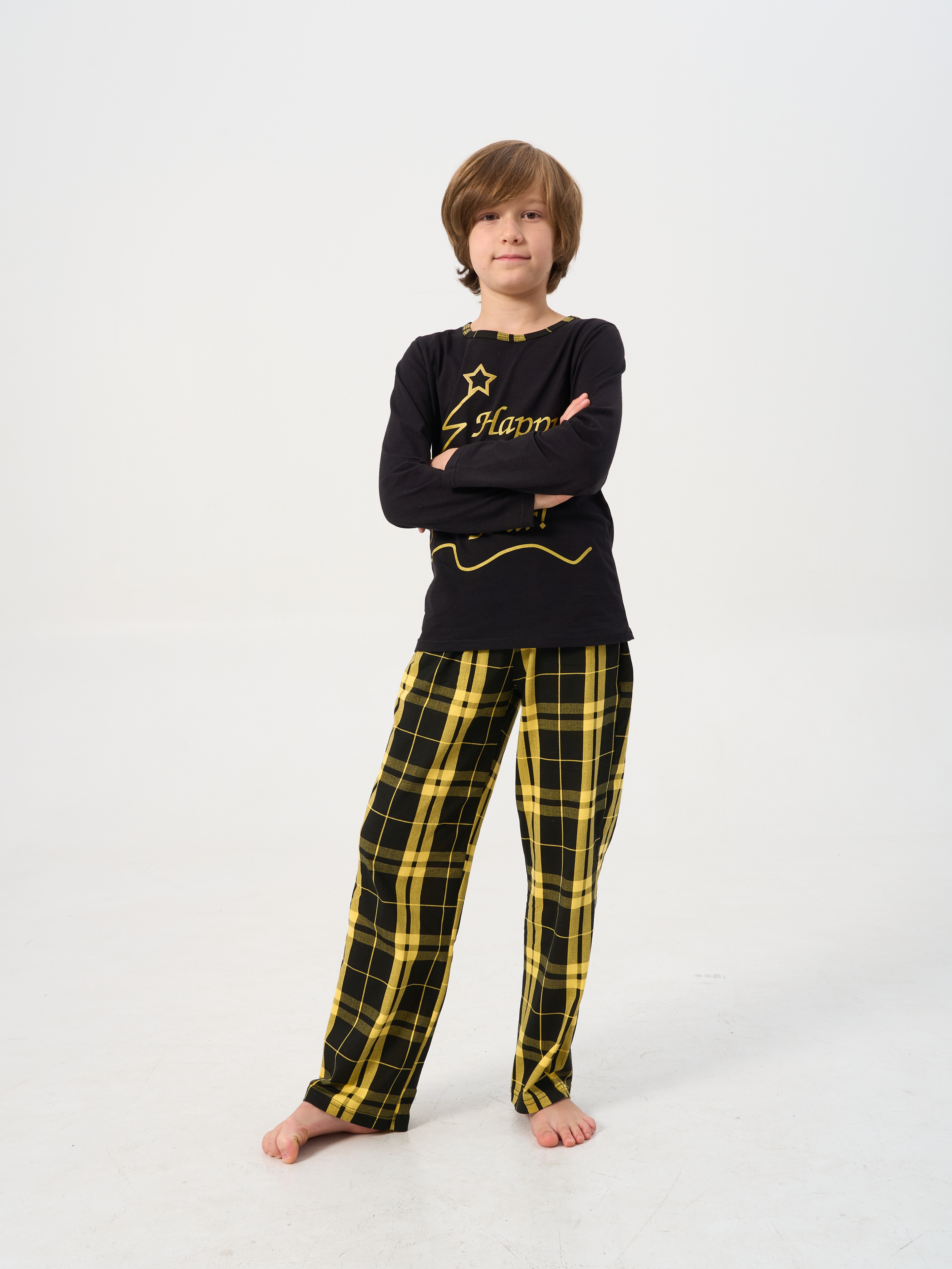 Пижама ДО-Детская Одежда 0405КПрД2/черныйП - фото 10