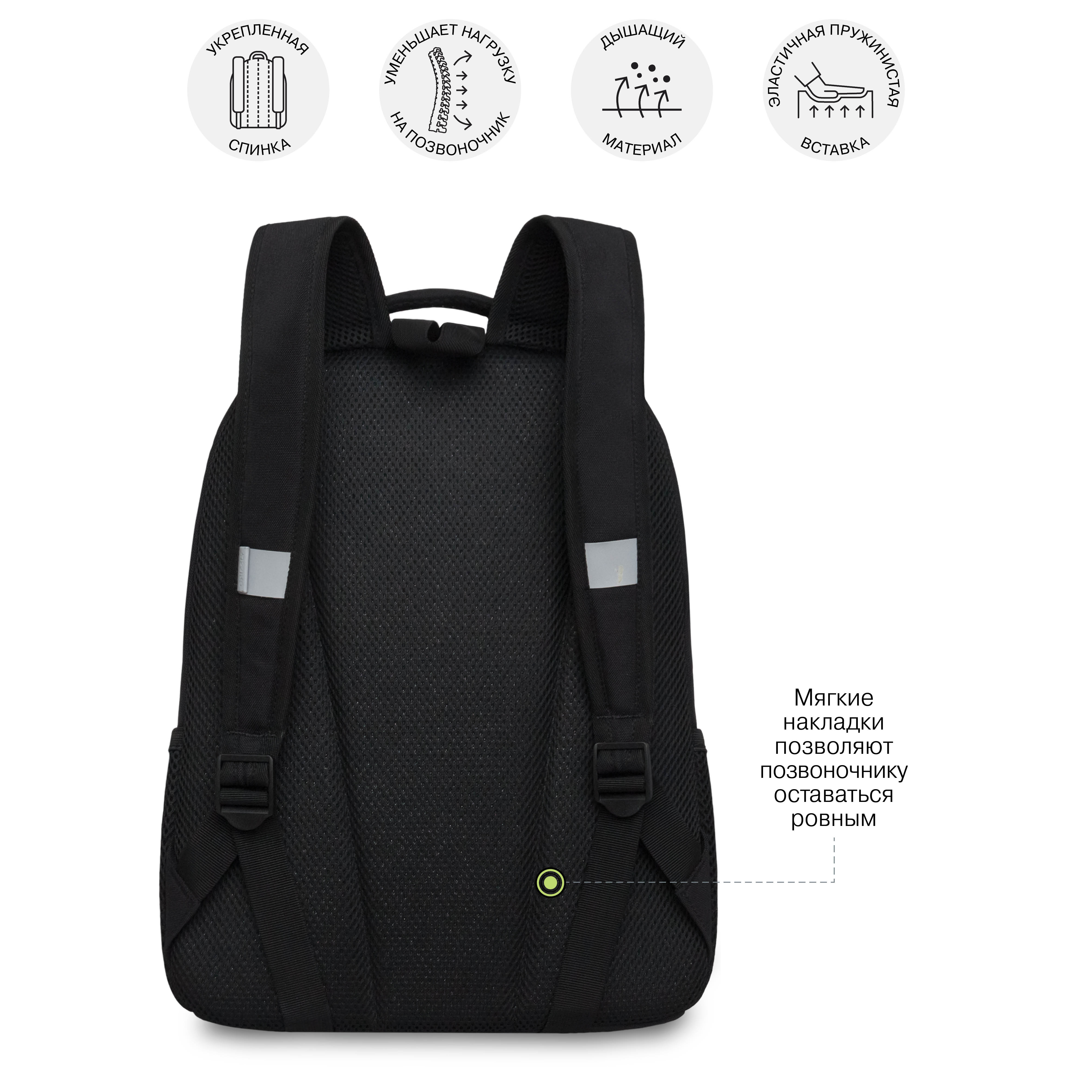 Рюкзак Grizzly Лого - фото 8