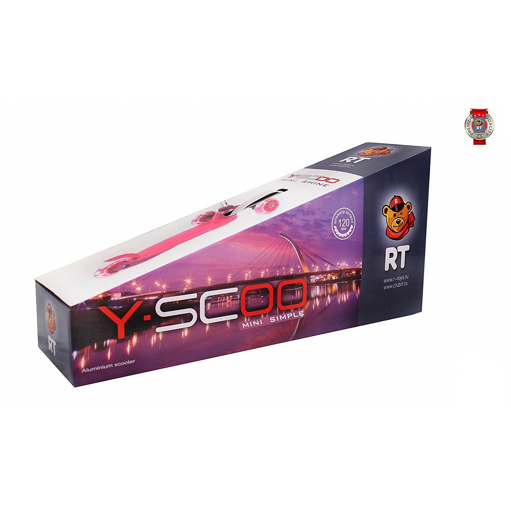 Самокат Y-Scoo трехколесный - фото 6