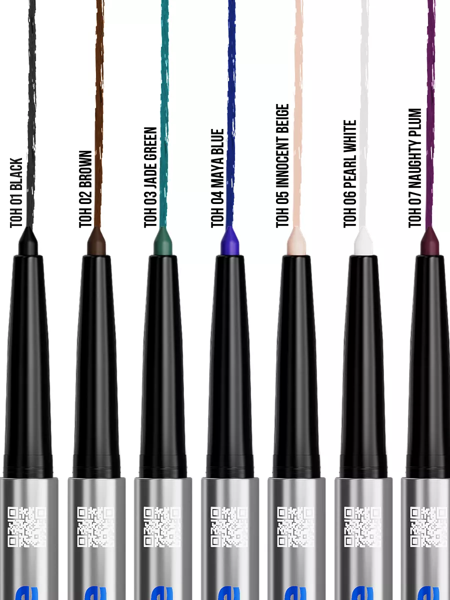 Косметические карандаши B.COLOUR PROFESSIONAL бургунди каял CAPSULE 07 Naughty plum - фото 15