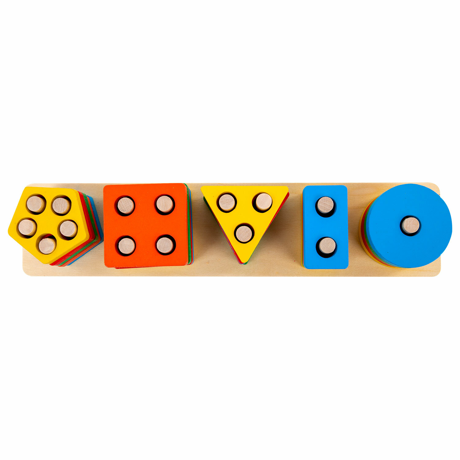 Игрушка Brauberg сортер Пирамидка Монтессори - фото 11