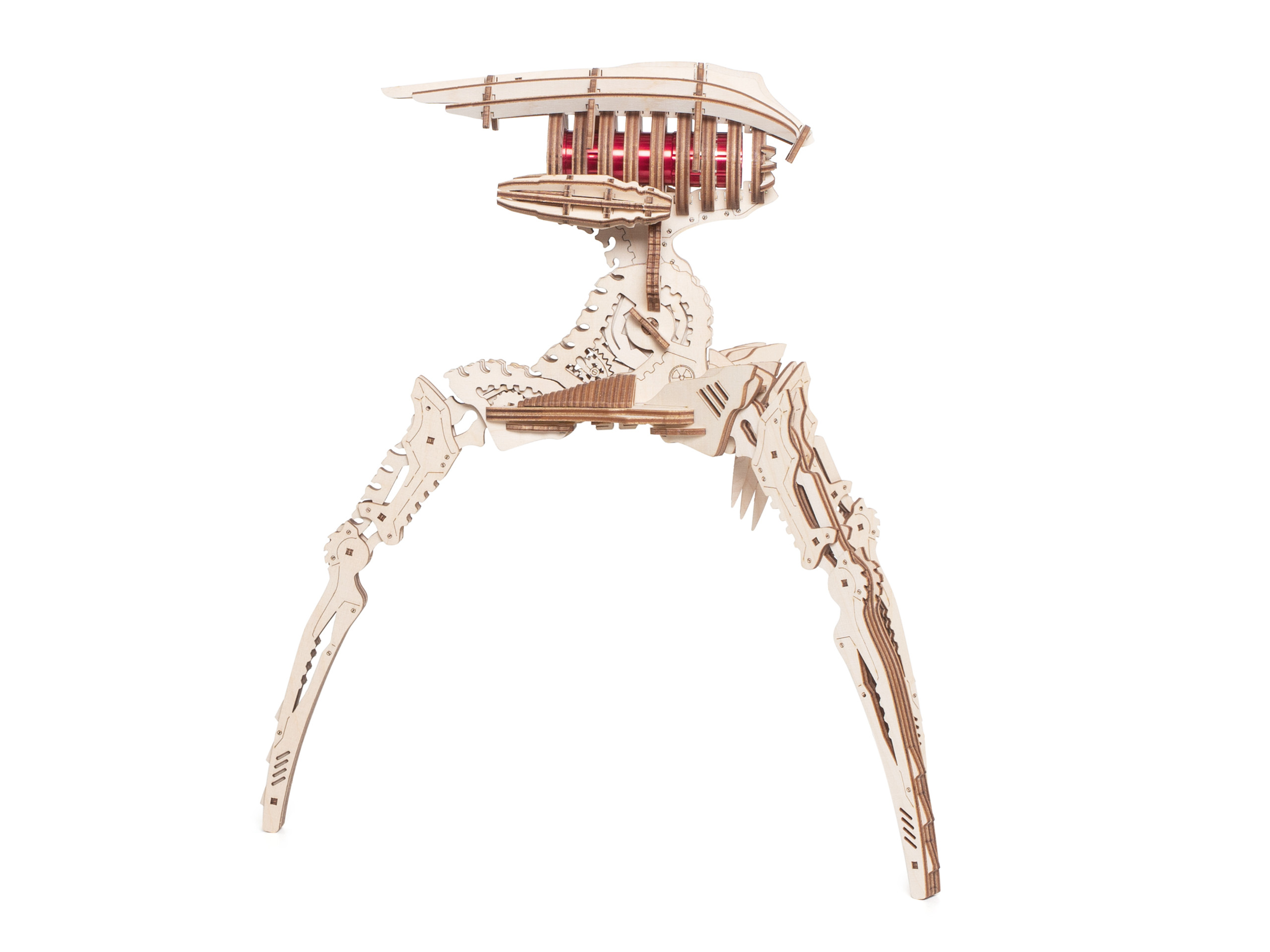 Конструктор Lemmo Захватчик Миров деревянный 183 дет. - фото 10