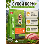 Корм для собак всех пород сухой Pronature Original на утке 340г