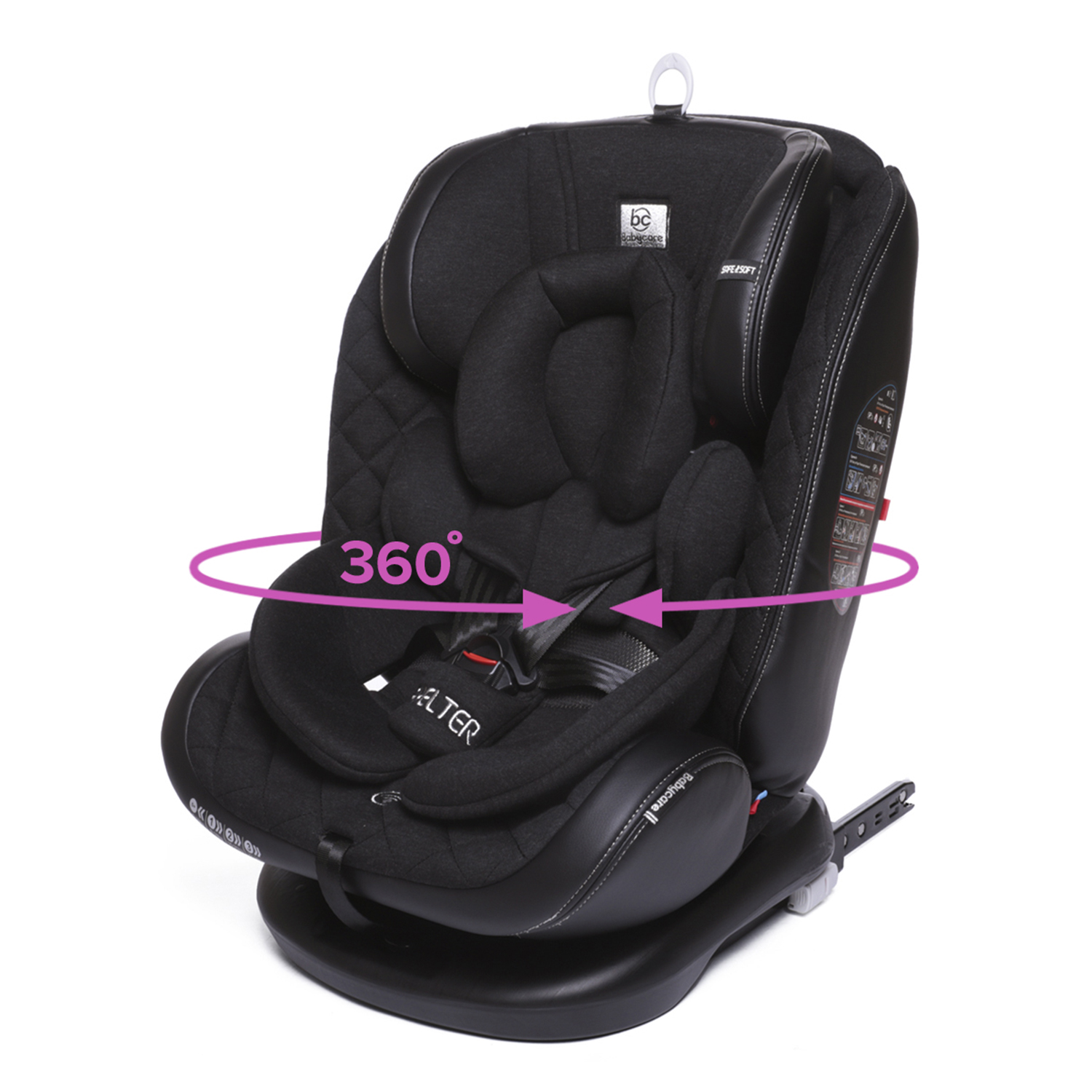 Автокресло BabyCare Shelter Isofix 0+/1/2/3 (0-36 кг) - фото 2