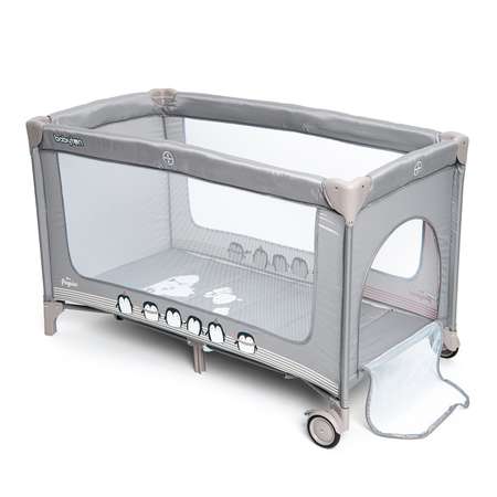 Манеж Babyton Play Box Grey P612