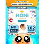 Подгузники Momi Comfort Care NB 102 шт.