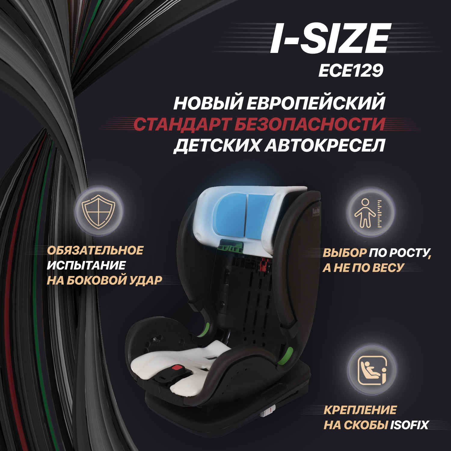 Автокресло Nuovita Isofix 1/2/3 (9-36 кг) - фото 7