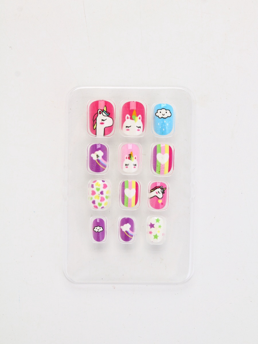 Детские накладные ногти Выбражулька Розовая мечта - фото 2