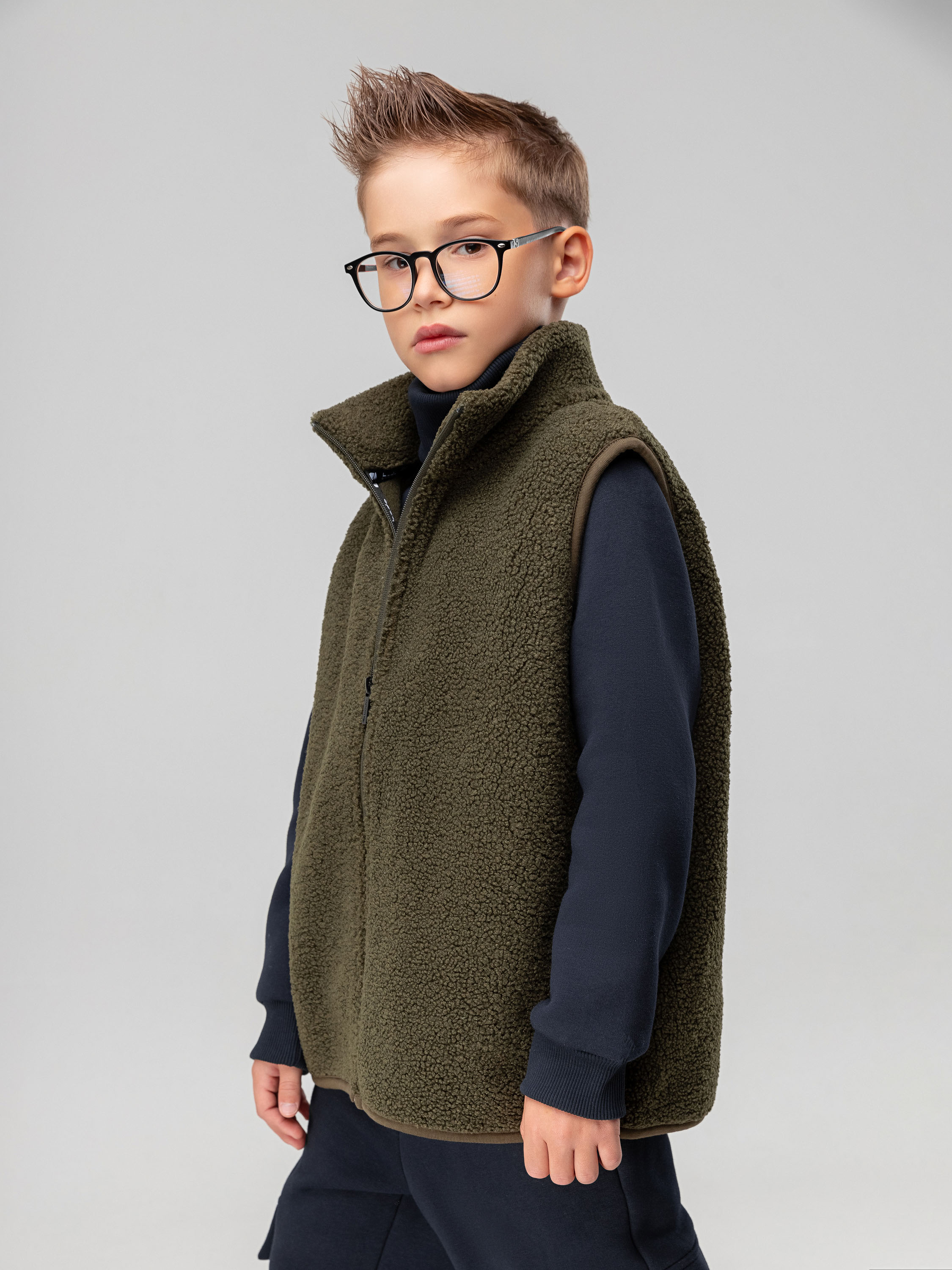 Жилет Bodo 14-86MU_хаки - фото 7