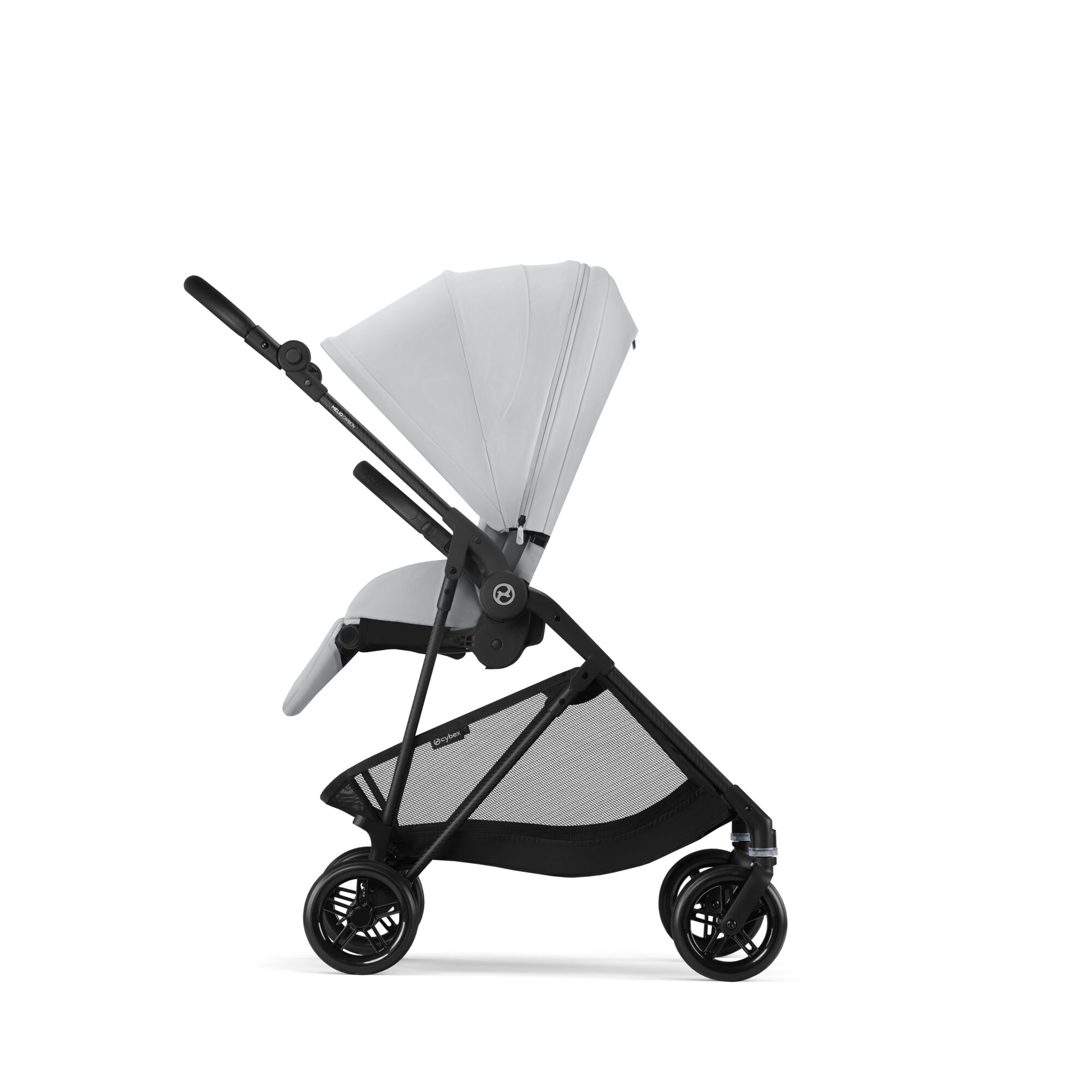 Коляска прогулочная Cybex Melio Carbon серый - фото 6