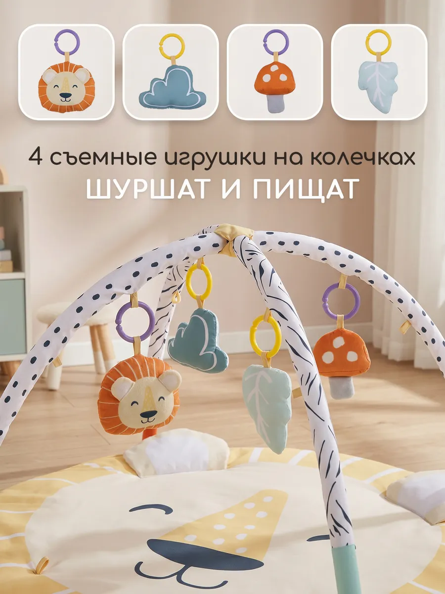 Детский складной коврик Miyoumi 180 x 200 см - фото 3