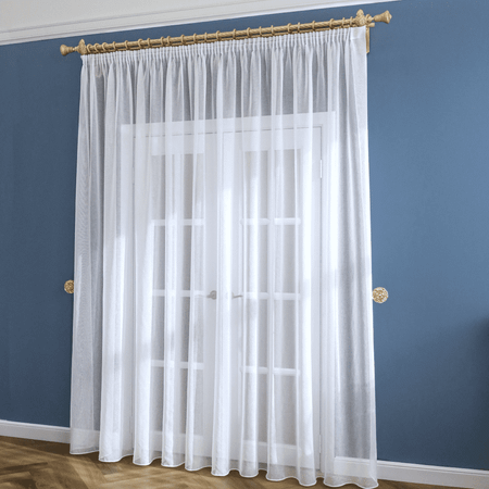 Тюль под лен Gernets Home 300*240 белый