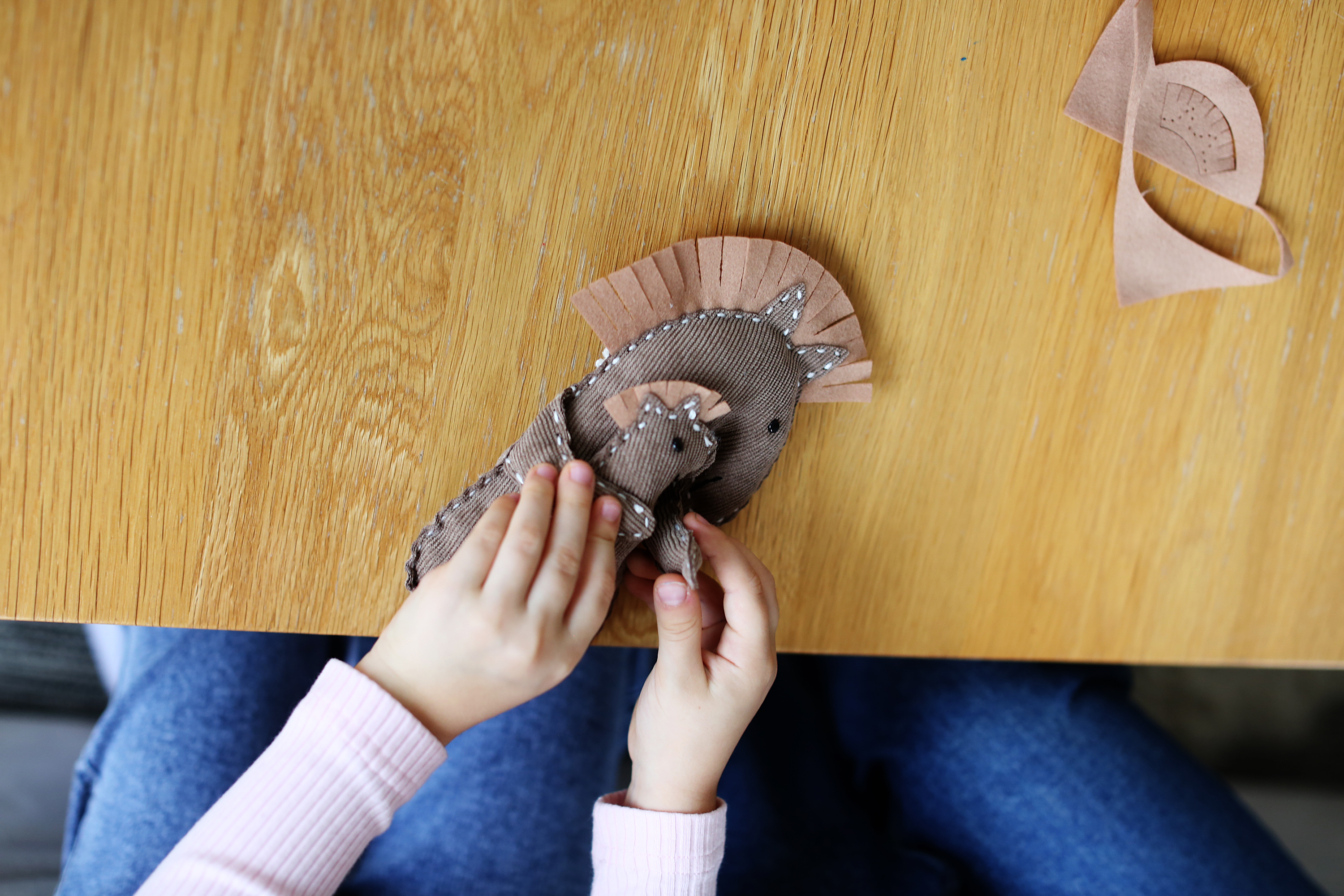 Набор для творчества HappyLine шитье Лошадки - обниМЯШки - фото 32