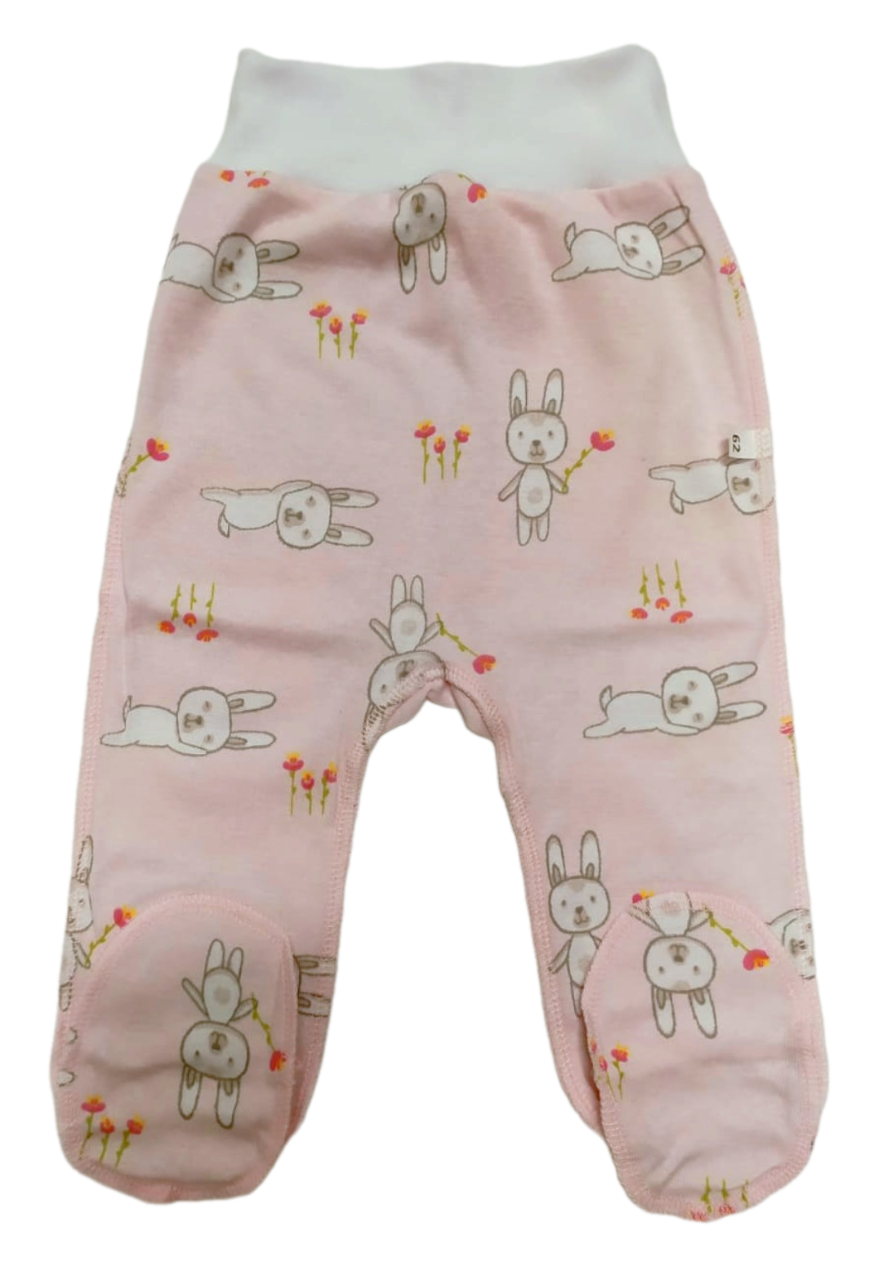 Ползунки Рекантино 124-31 Розовый Серый - фото 1