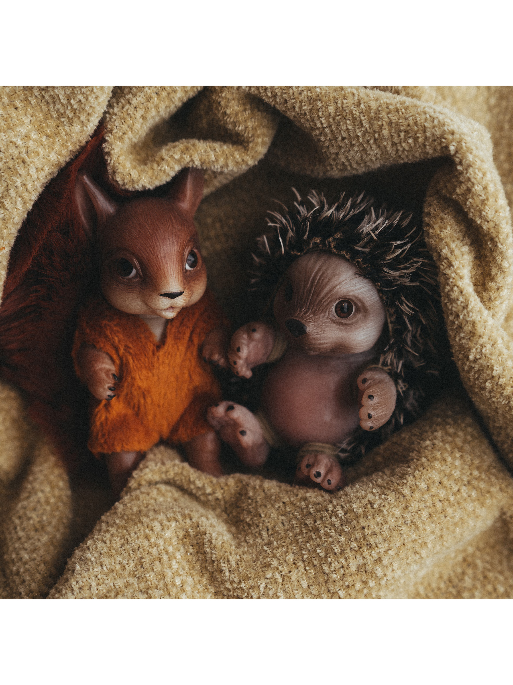 Кукла мини Magic Manufactory Magic Forest Ёж высота 7,5 см 4631169973100 - фото 12