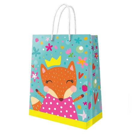 Пакет подарочный ND PLAY Лисичка 25x35x10см