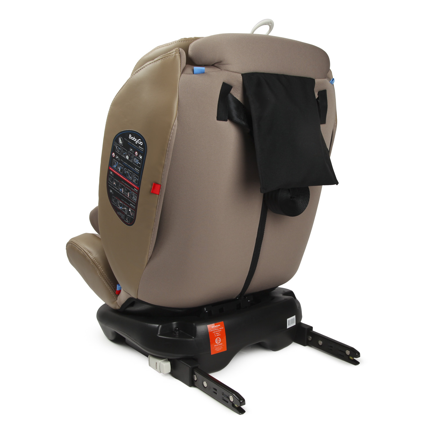 Автокресло BabyGo Multi-Stage New Isofix 0+/1/2/3 (0-36 кг) бежевый - фото 20
