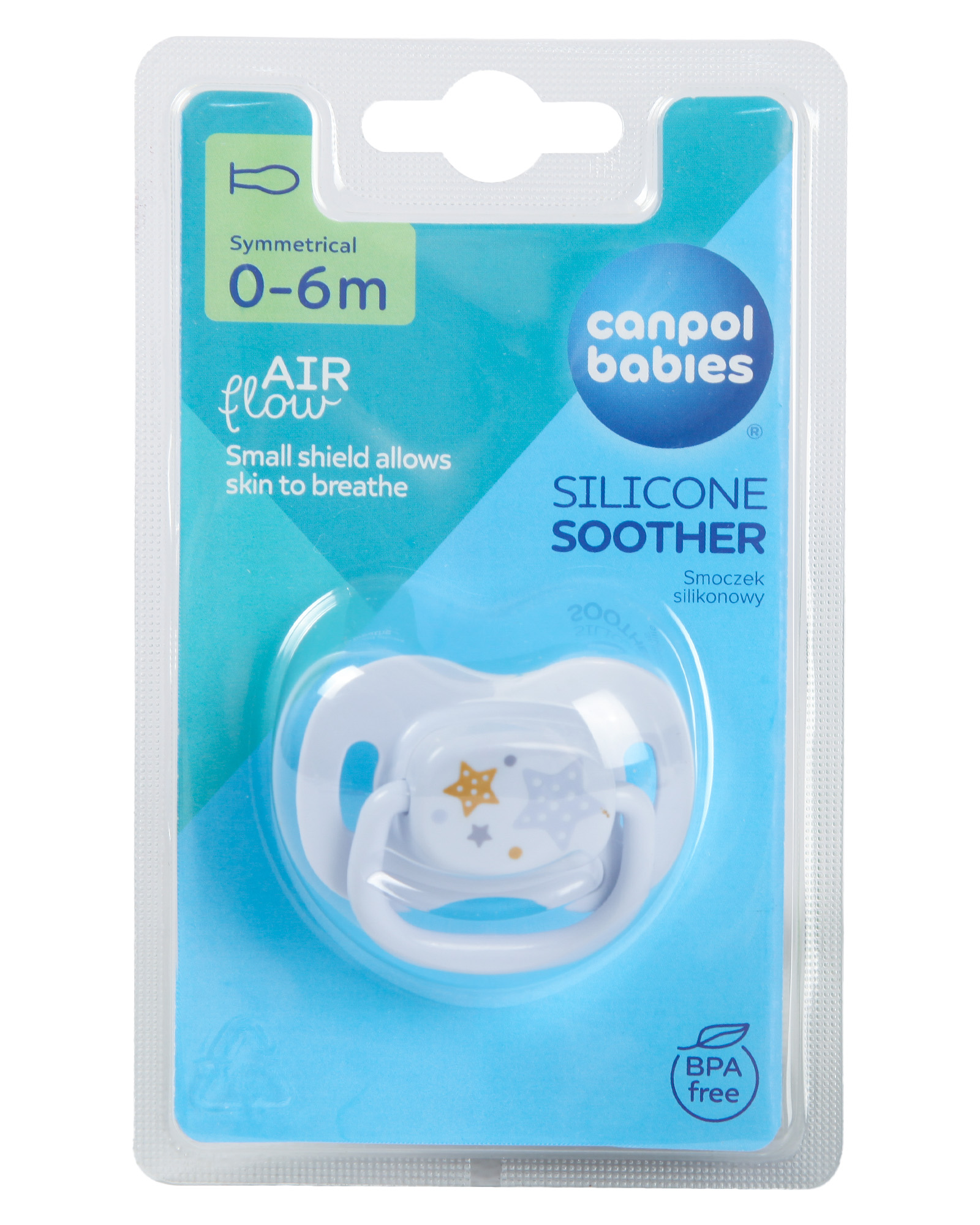 Пустышка Canpol Babies силикон ортодонтическая от 0 мес. - фото 6