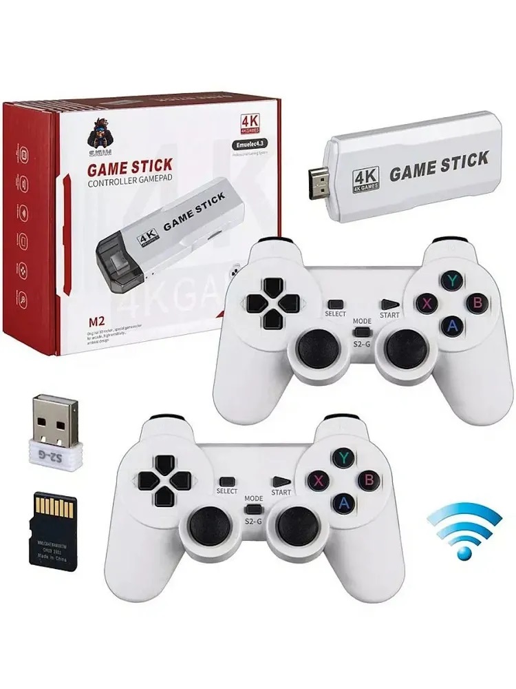 Игровая приставка М2 CASTLELADY для телевизора Game Stick - фото 1