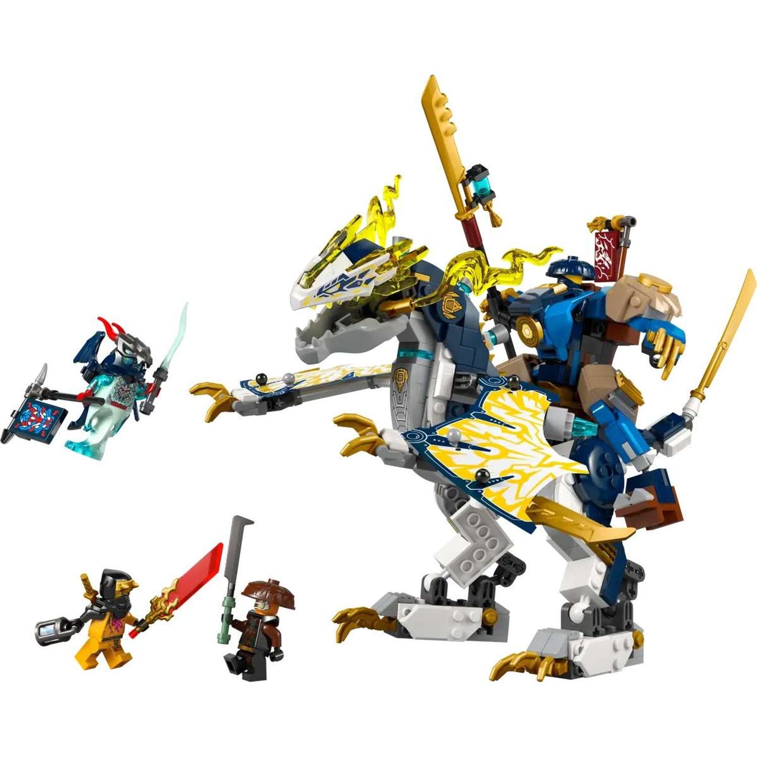 Конструктор LEGO NINJAGO Робот драконий всадник Роуга 584 дет. - фото 2