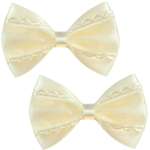 Бант Babys JOY 2шт Бежевый MN121/2-027