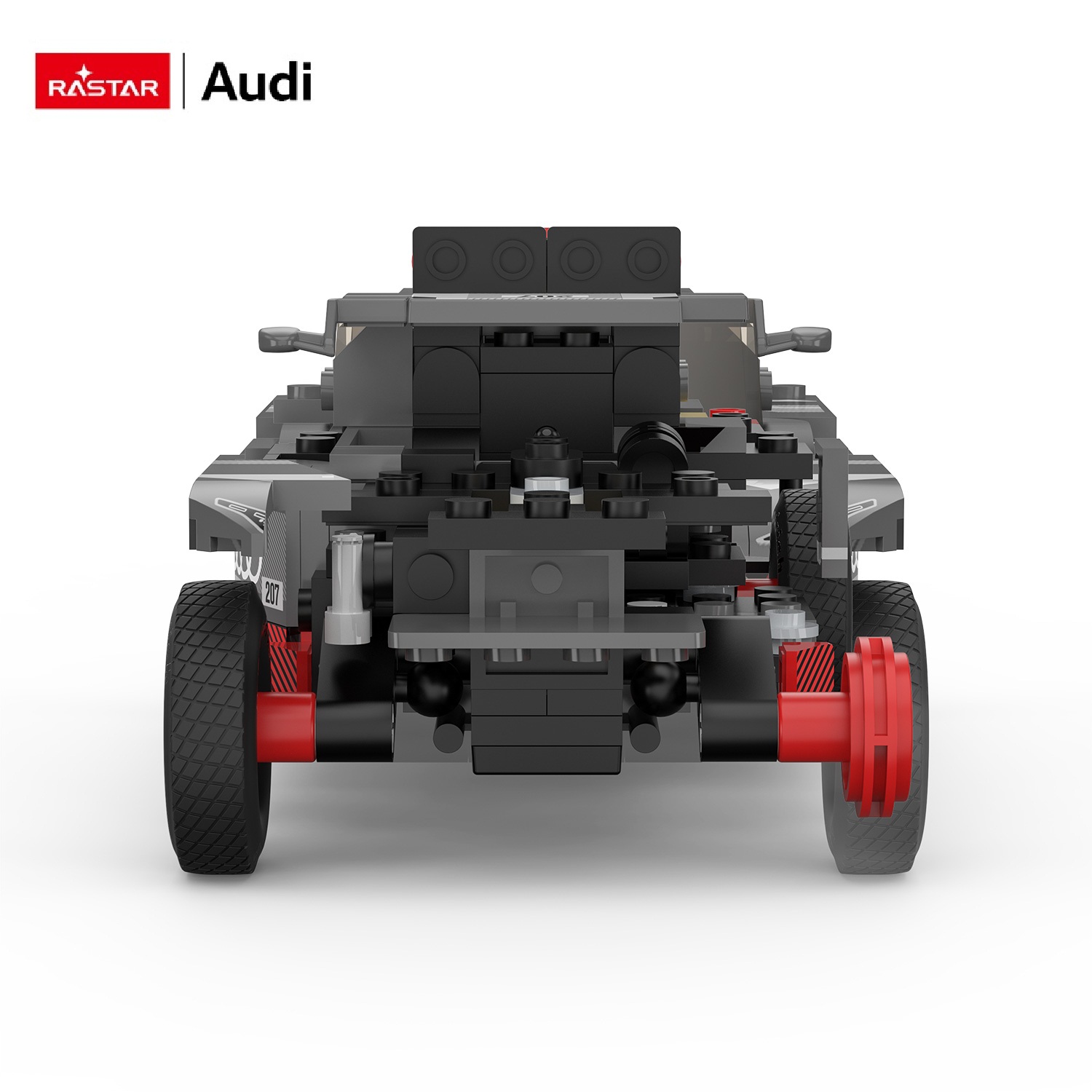 Конструктор Rastar Audi RS Q e-tron блочный - фото 13
