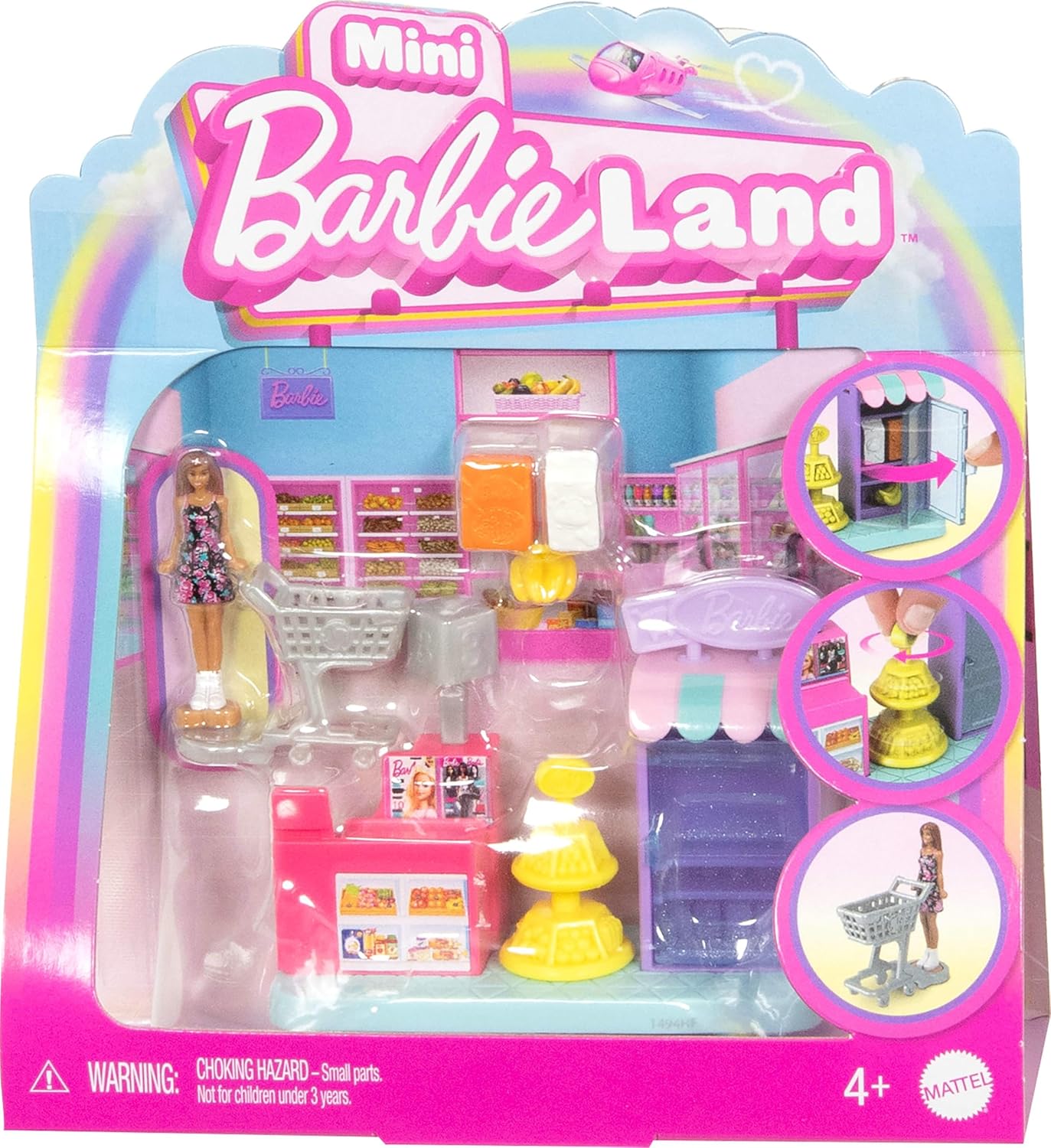 Кукла мини Barbie Mini Barbieland JCR29 - фото 1
