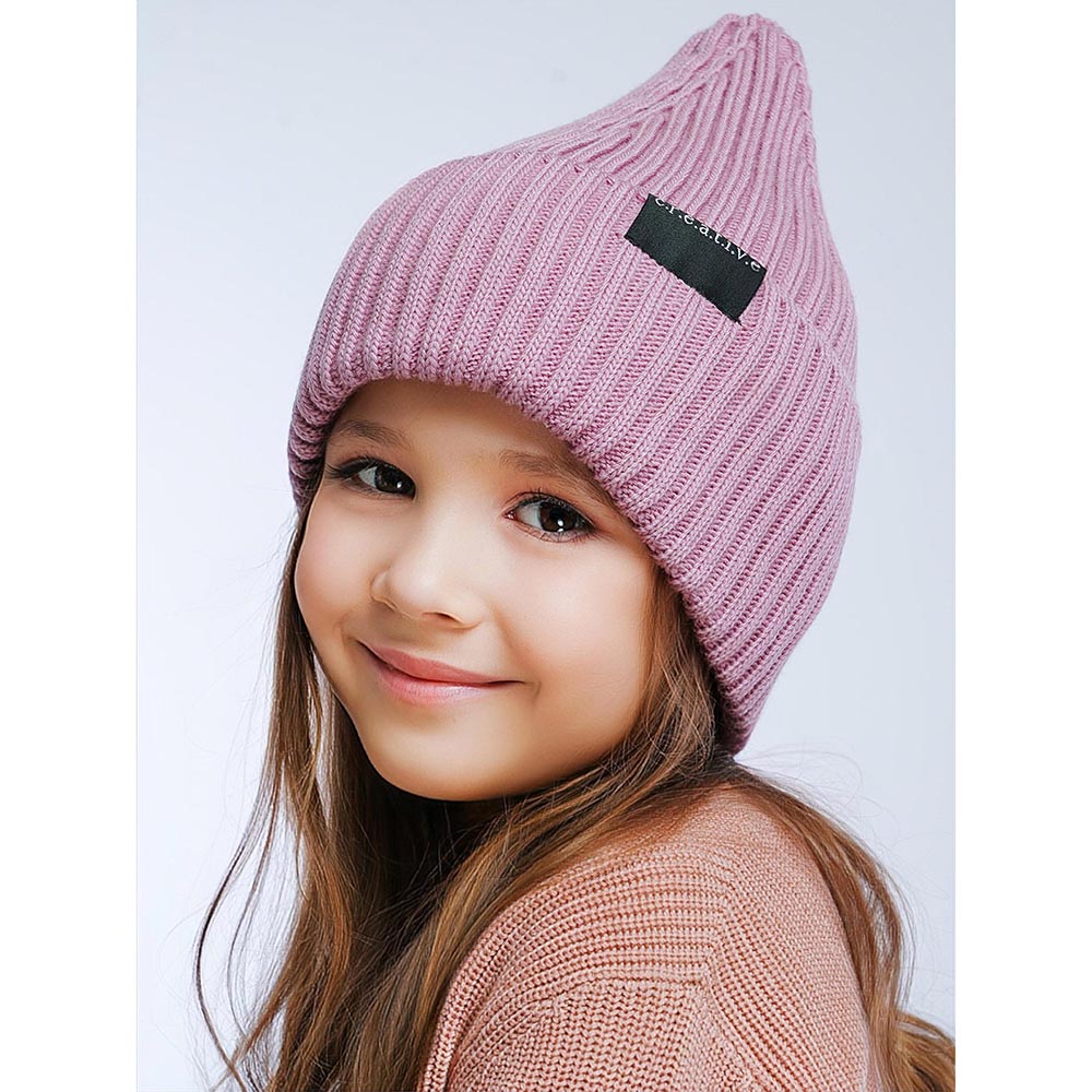 Шапка ПриКиндер G-Sp231329 Цвет: Пыльная роза - фото 12