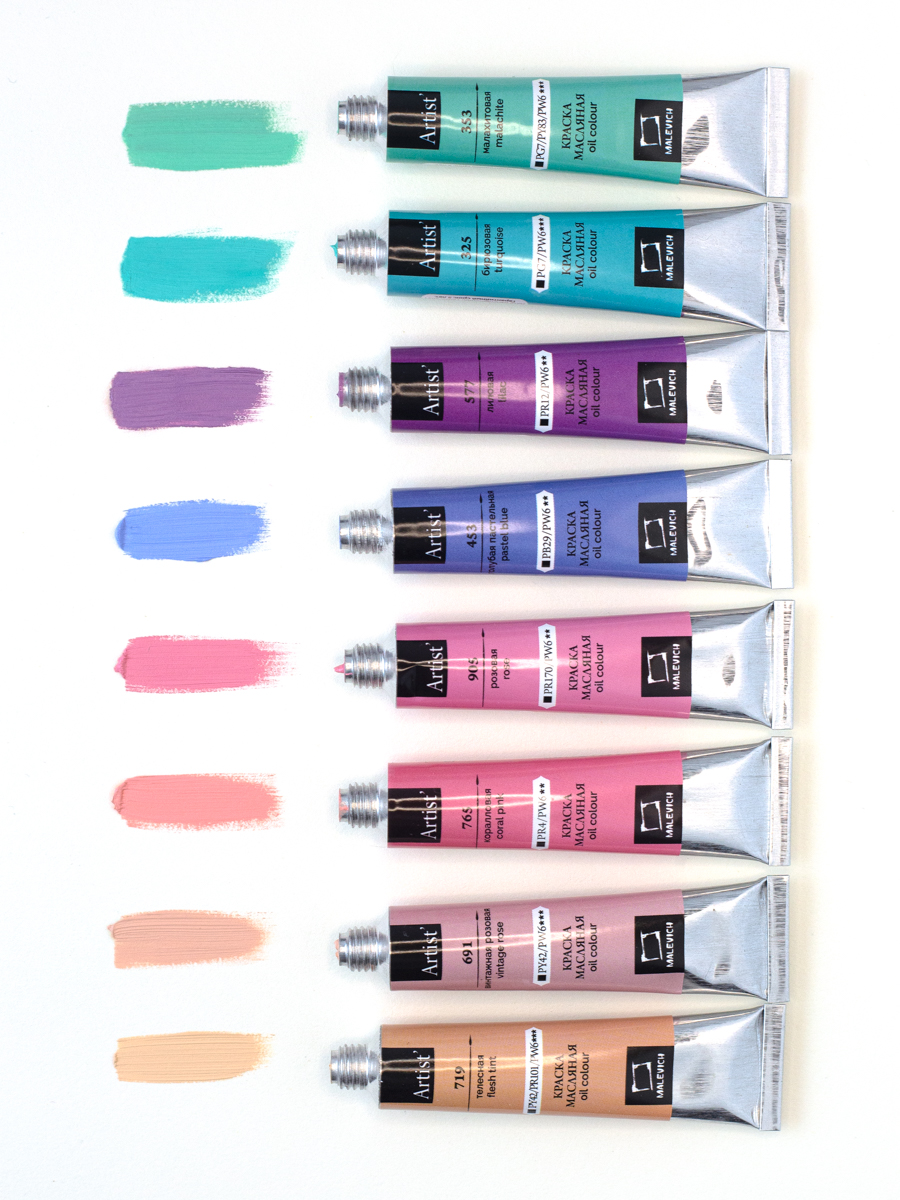 Краски масляные Малевичъ 8 цв. - фото 11