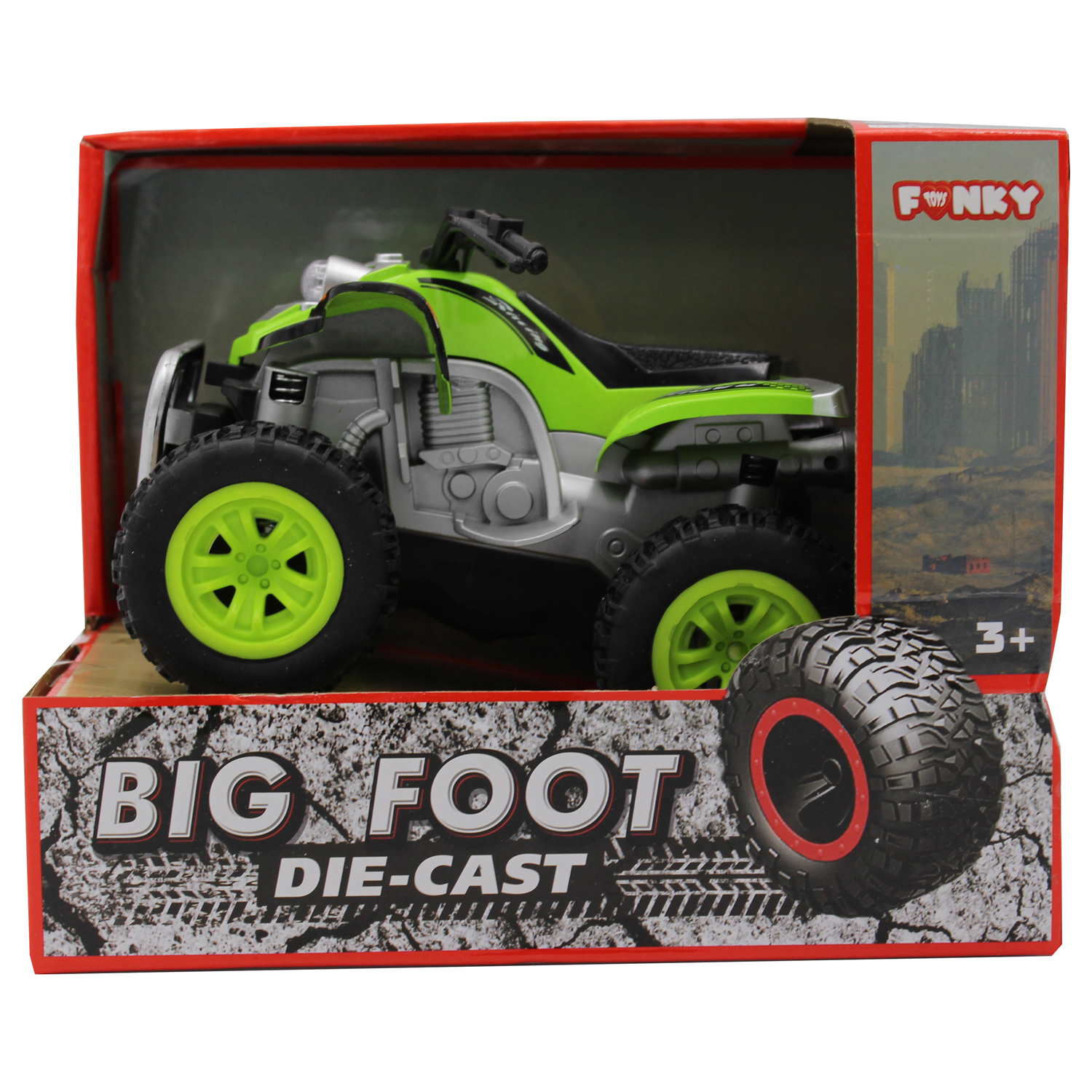 Квадроцикл Funky Toys 1:24 FT61064-МП - фото 3