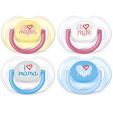 Пустышка Philips Avent от 0 мес. 2 шт. в ассортименте