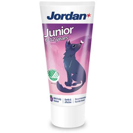 Зубная паста Jordan с фтором фруктовый