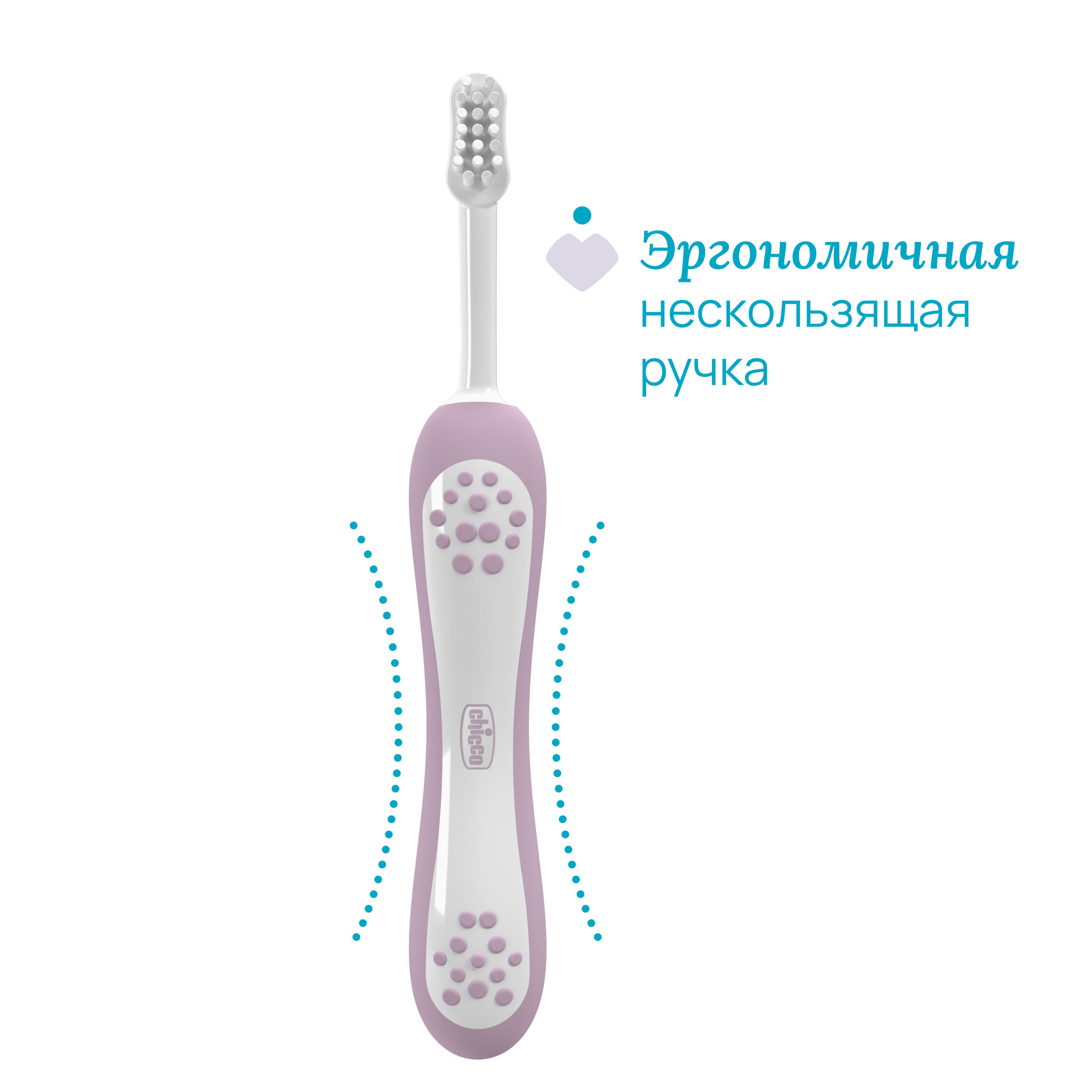 Зубная щетка классическая Chicco от 6 мес. - фото 4