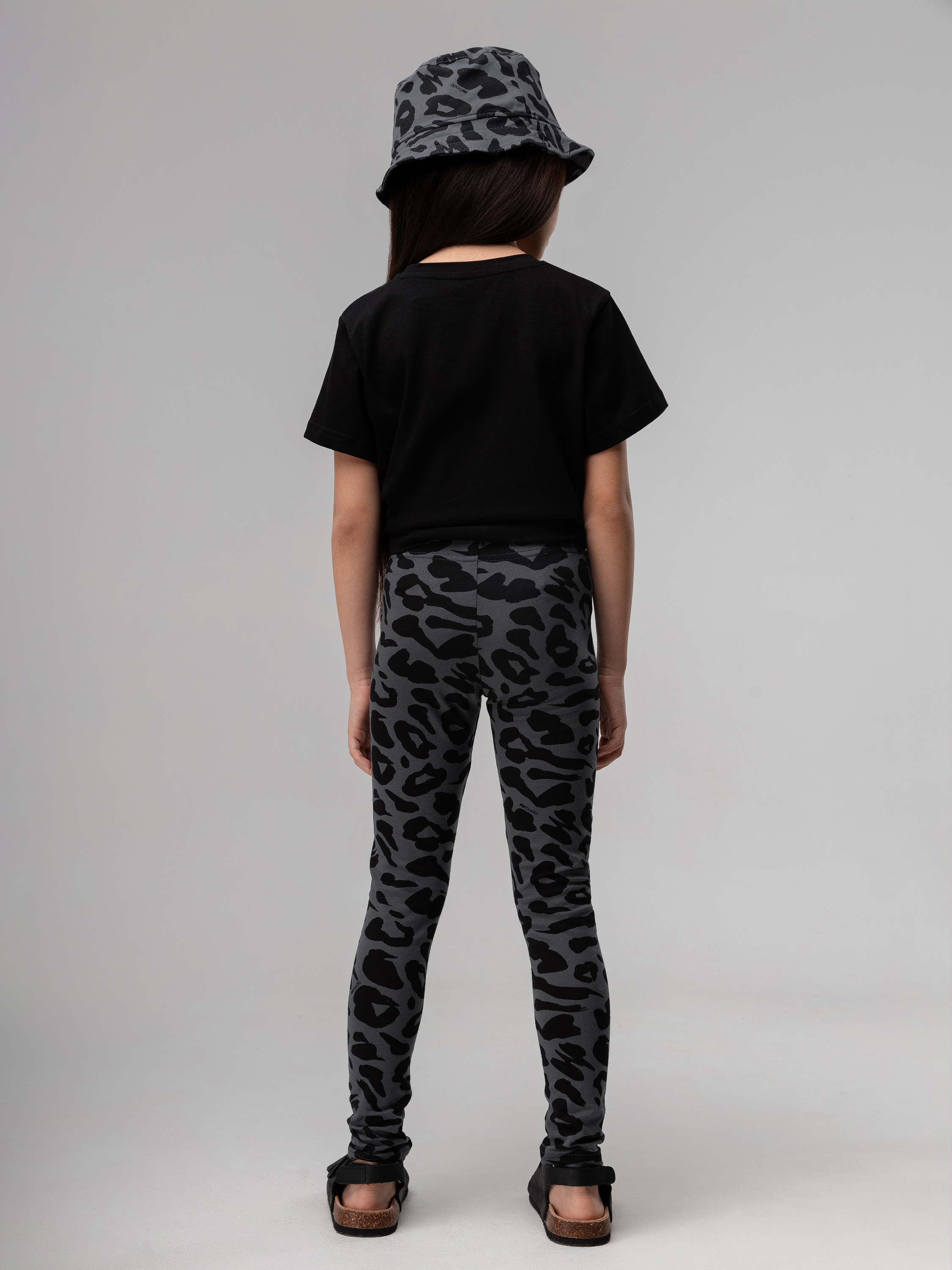 Леггинсы Bodo 15-158MU_серый (черный) - фото 5