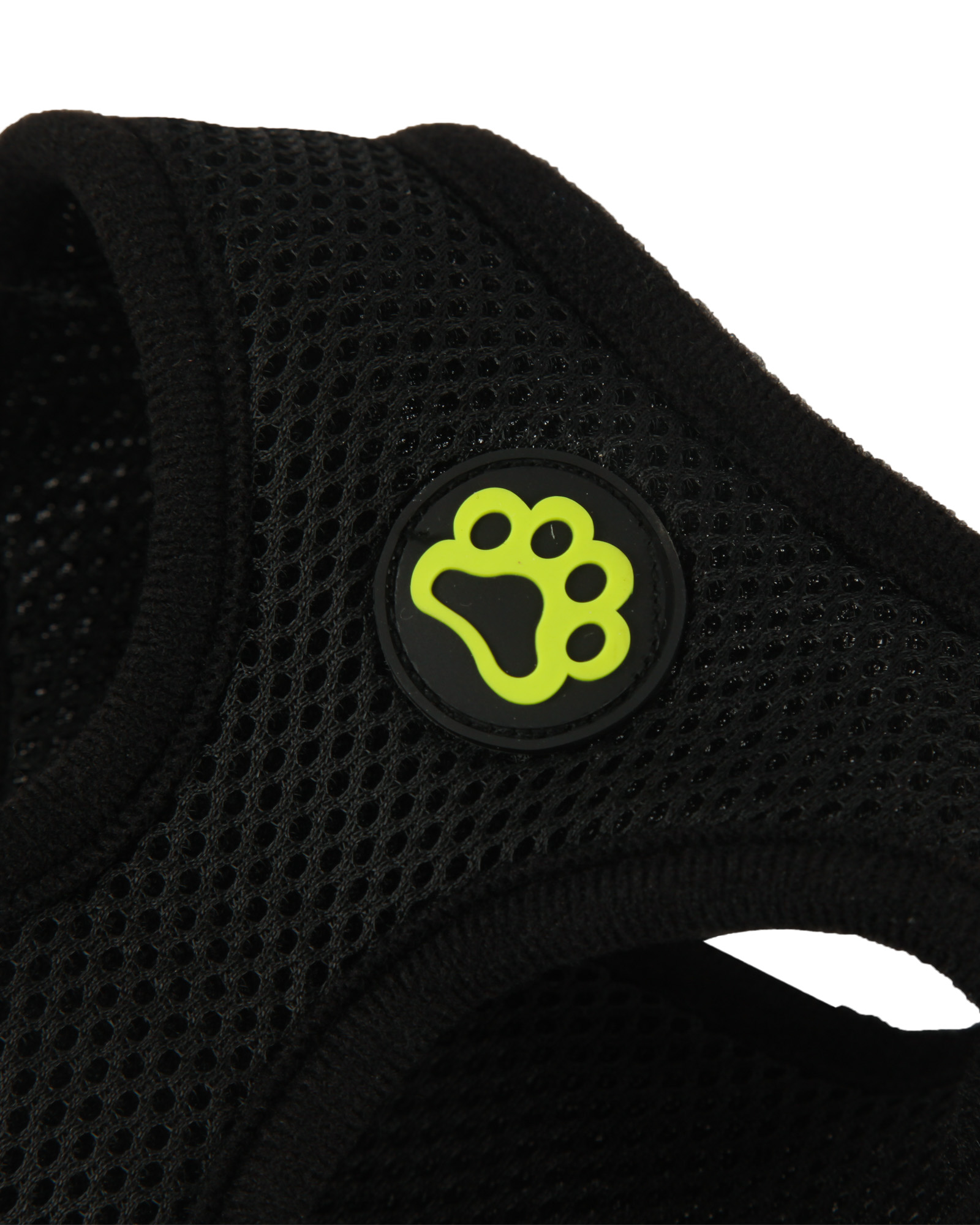 Шлейка-жилетка для собак Barbaks Чёрная сетка S шея 28см грудь 38-48см - фото 3