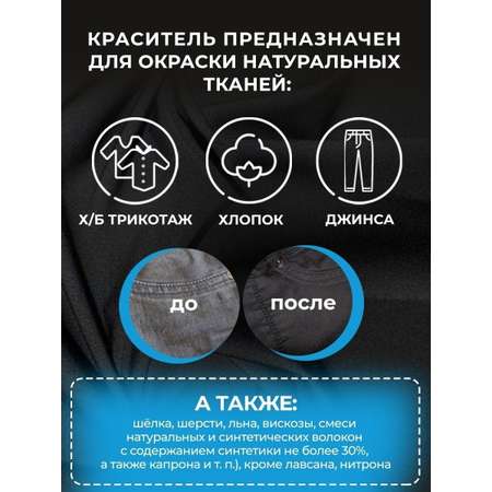 Краситель для ткани ОБНОВИТ Черный 100 грамм