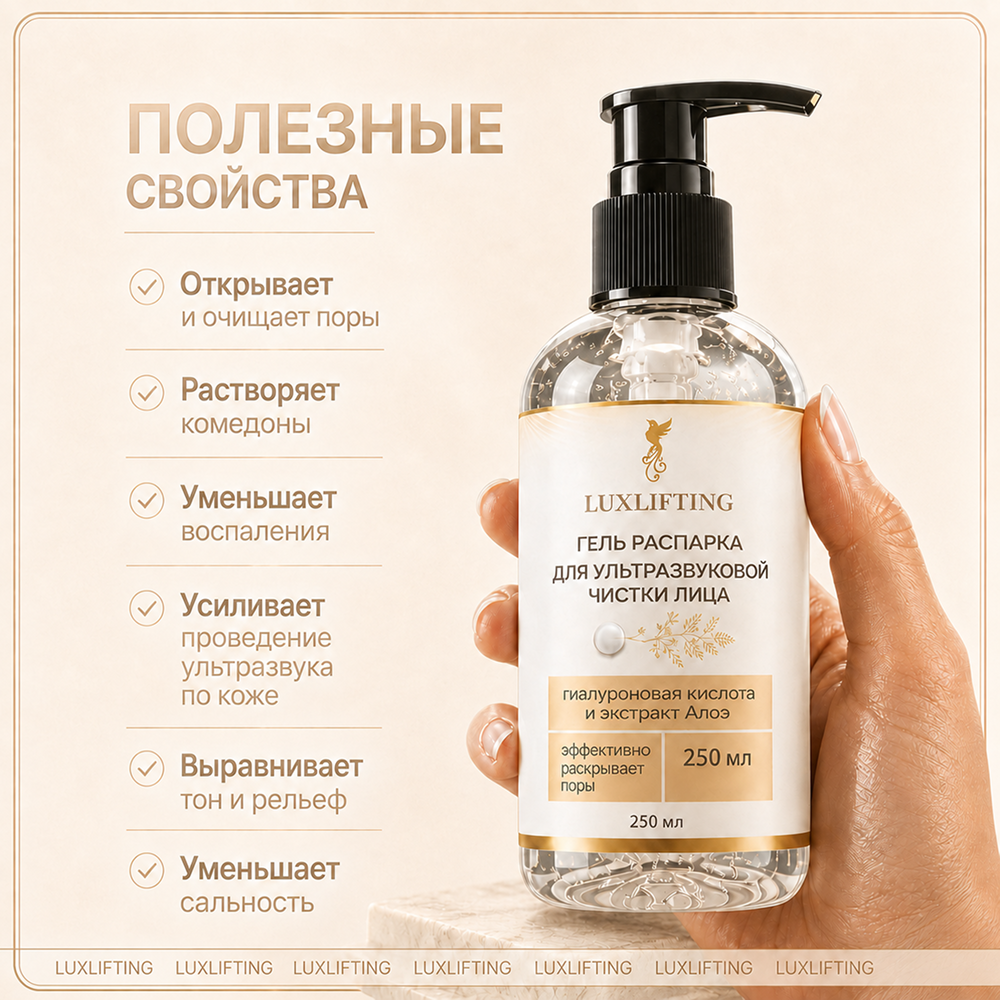 Гель LUXLIFTING распарка 250 мл - фото 9