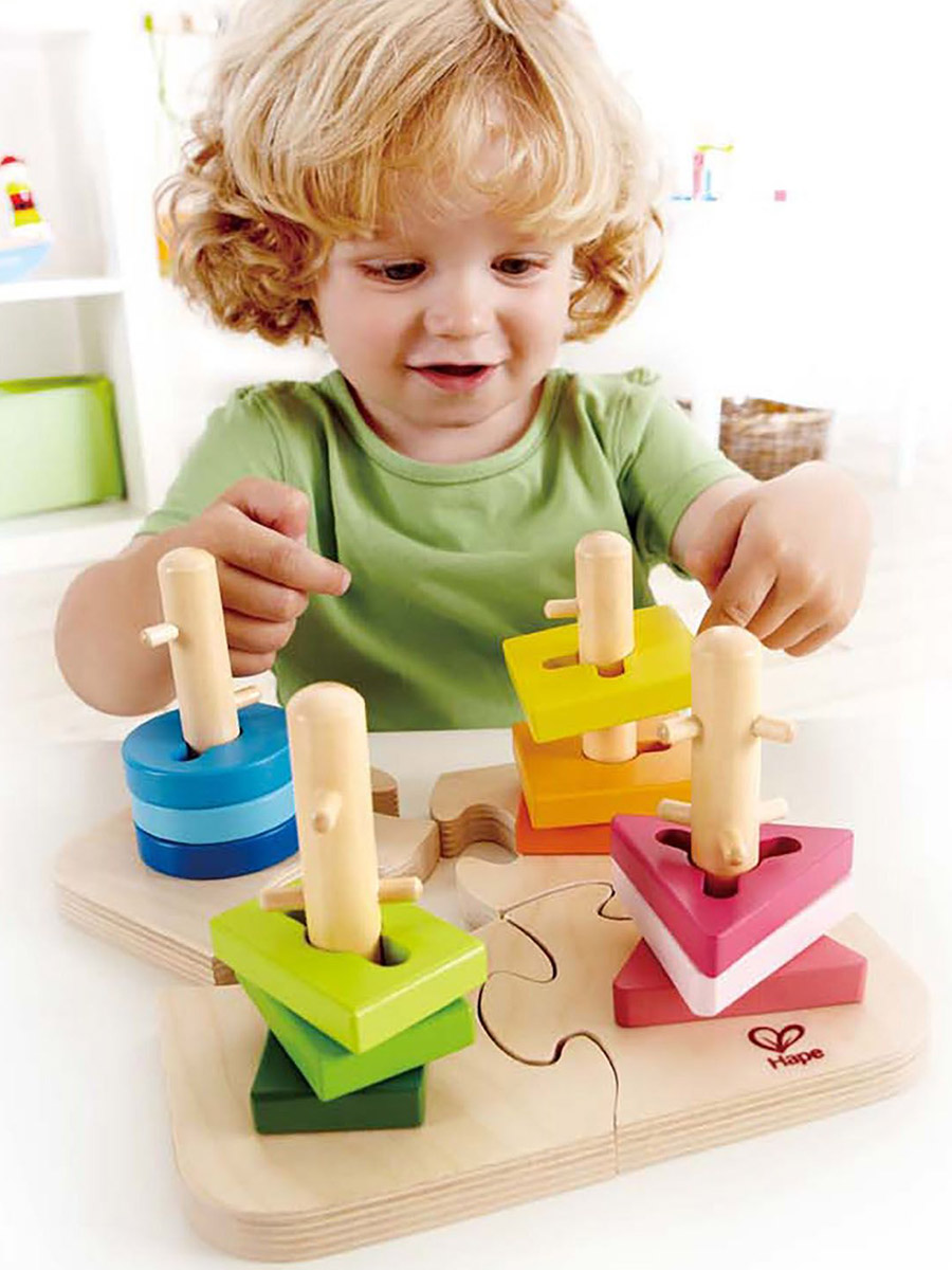 Пазл Hape деревянный - фото 1