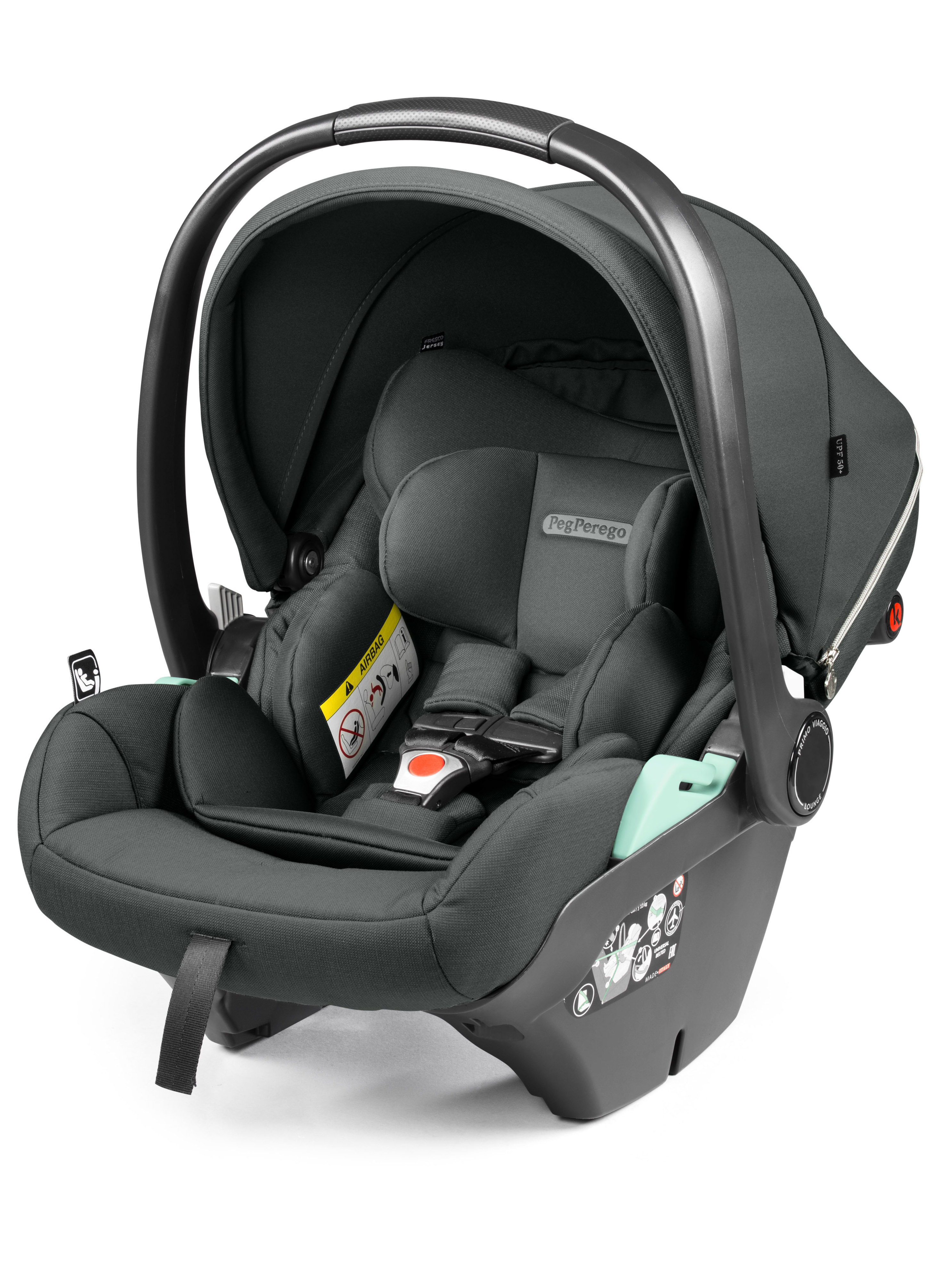 Автокресло Peg-Perego Lounge 0 (0 -13 кг) зеленый - фото 20