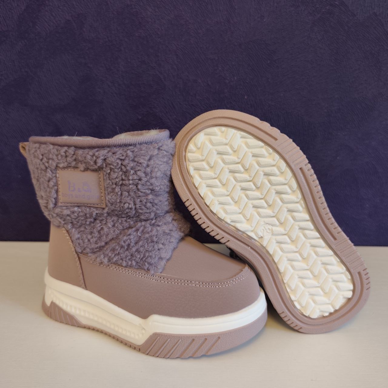 Ботинки mutter ботинки_зимние_фиолетовые - фото 8