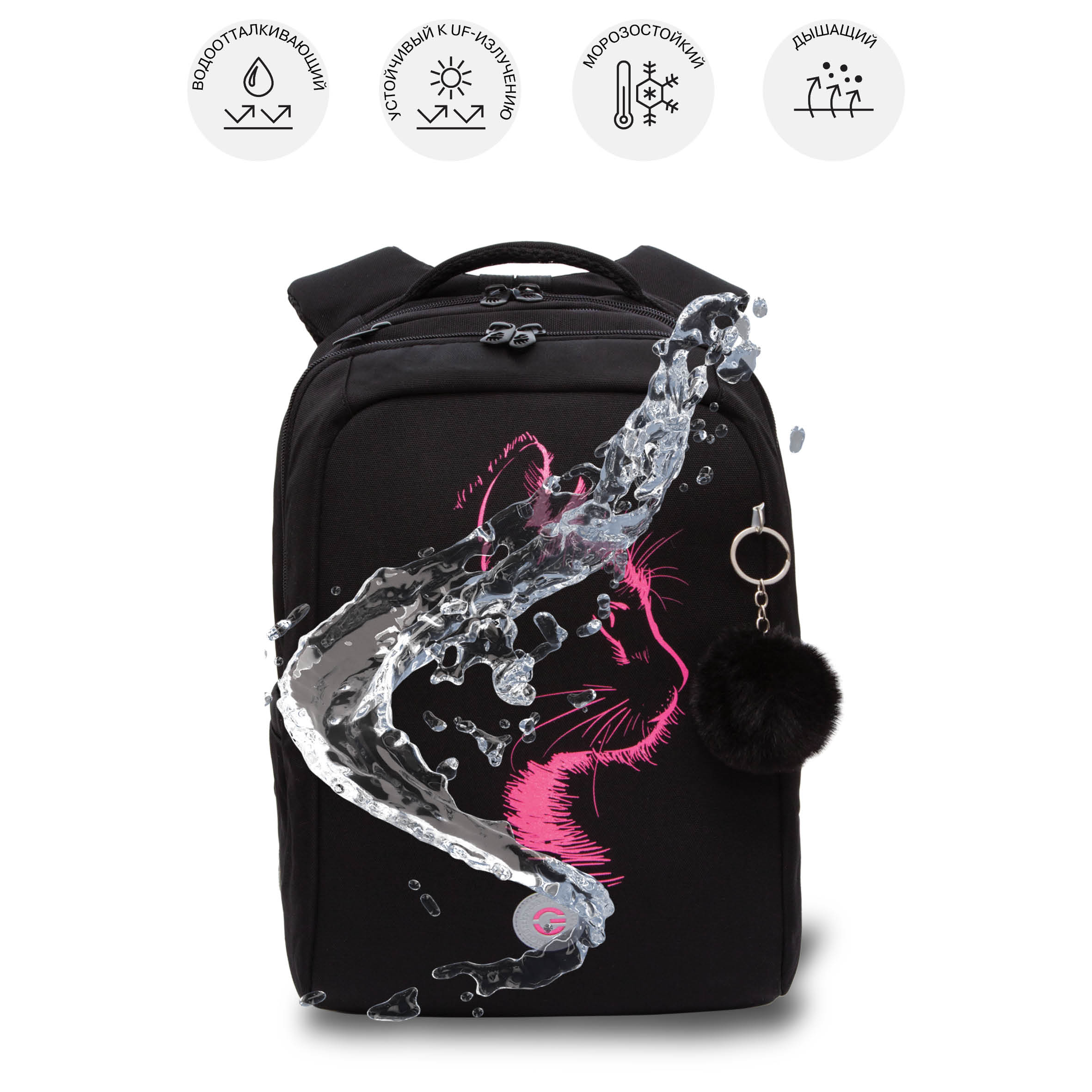 Рюкзак Grizzly для девочки - фото 9