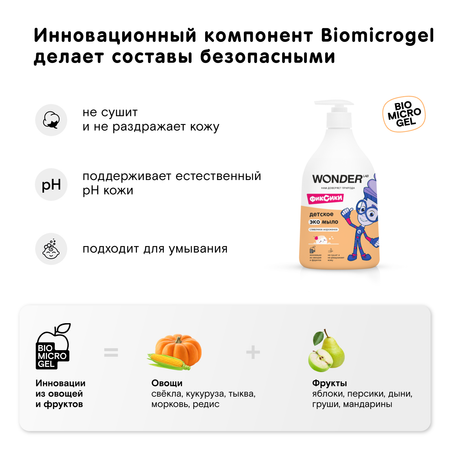 Мыло жидкое WONDER Lab 540 мл
