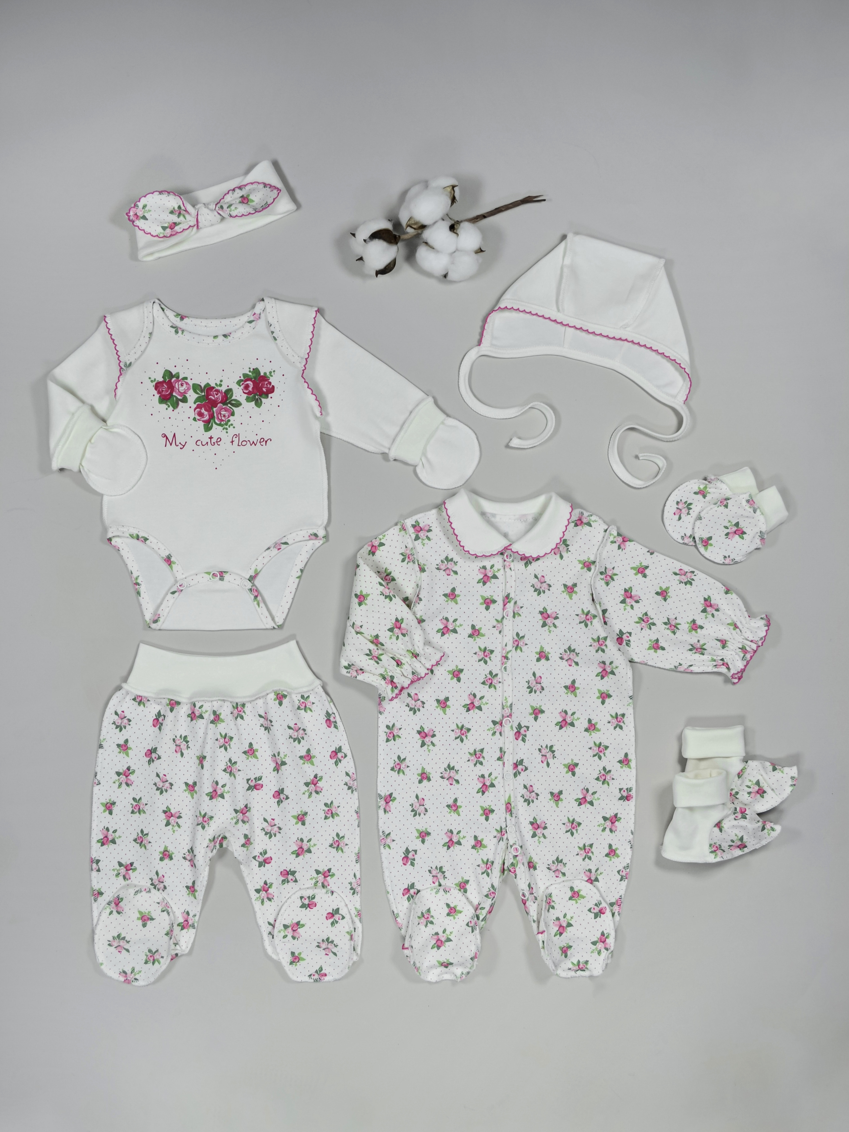 Комплект Шустрая пчелка 21-82702КШРозочкиРозовыеРозочки - фото 1