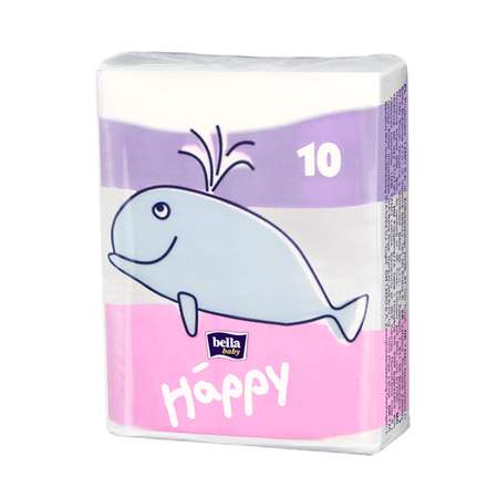 Бумажные салфетки Bella baby Happy 10 шт.